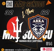 Bölge Şampiyonası İlk Maçı – Batı Marmara – Arka Basketbol